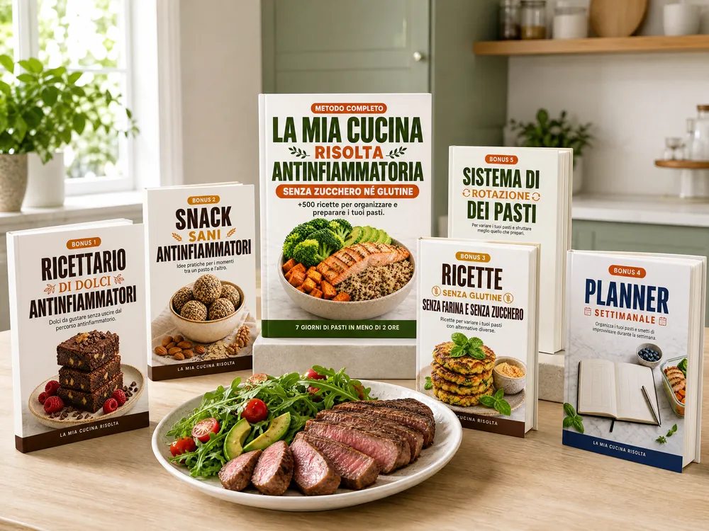 La Mia Cucina Risolta Antinfiammatoria con i 5 bonus